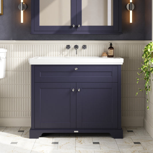 Old London 1000mm 2-Door Unit & Classic Fireclay Basin 0TH