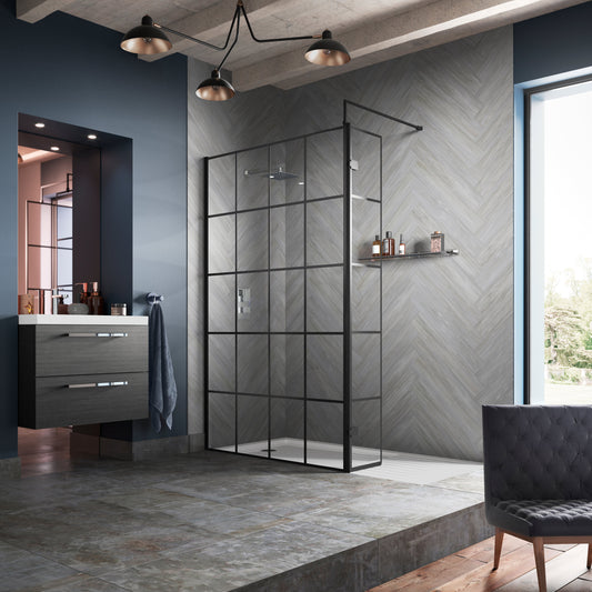 760mm Framed Wetroom Screen