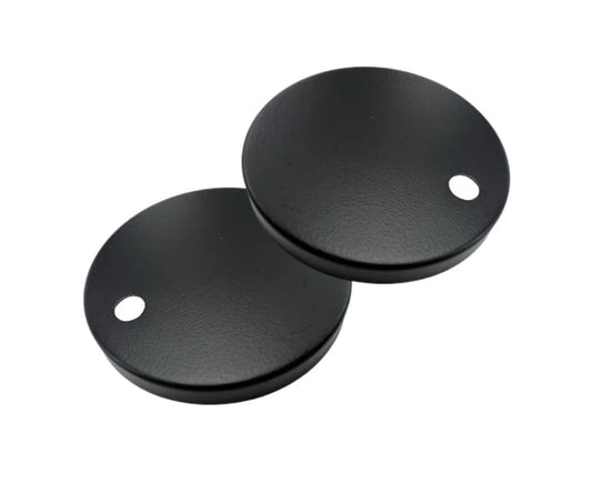 x2 CAPS Matt Black Cover Caps For Seat Hinges to suit SEA102D & SEA104D