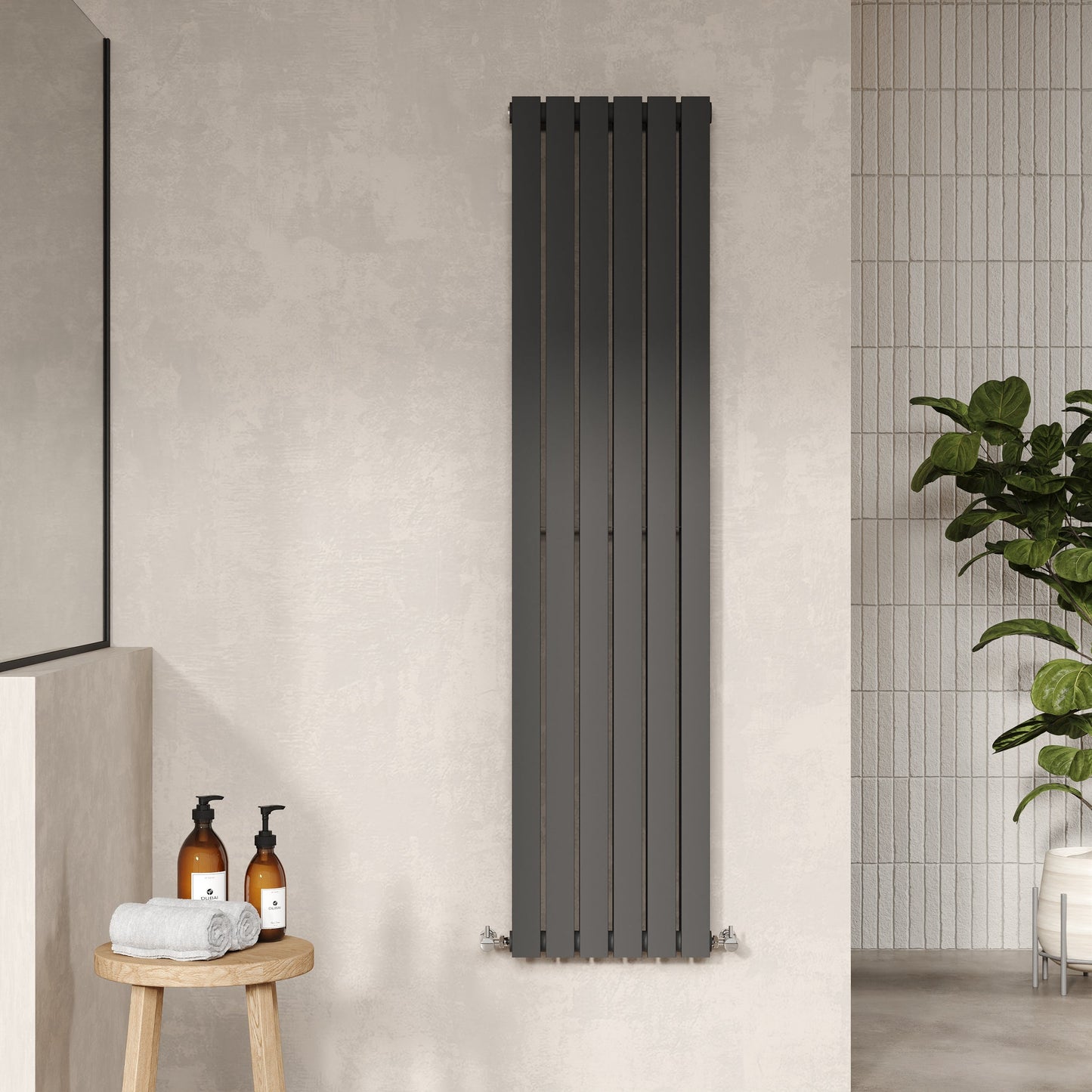 Vertical Double Panel Radiator 1500 x 354mm