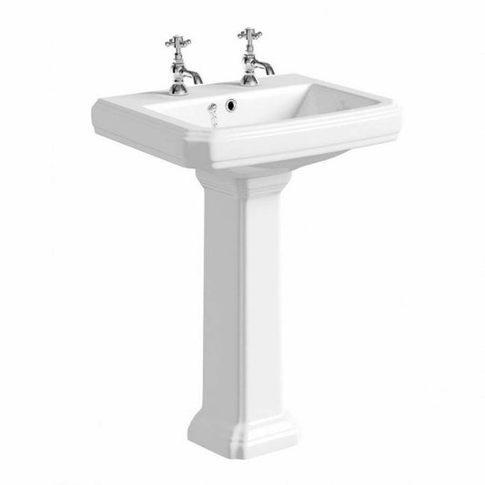 Astley 600mm 2TH Basin