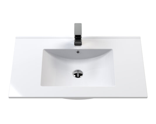 Lille 800mm Single Drawer Vanity with Basin - 1 Tap Hole