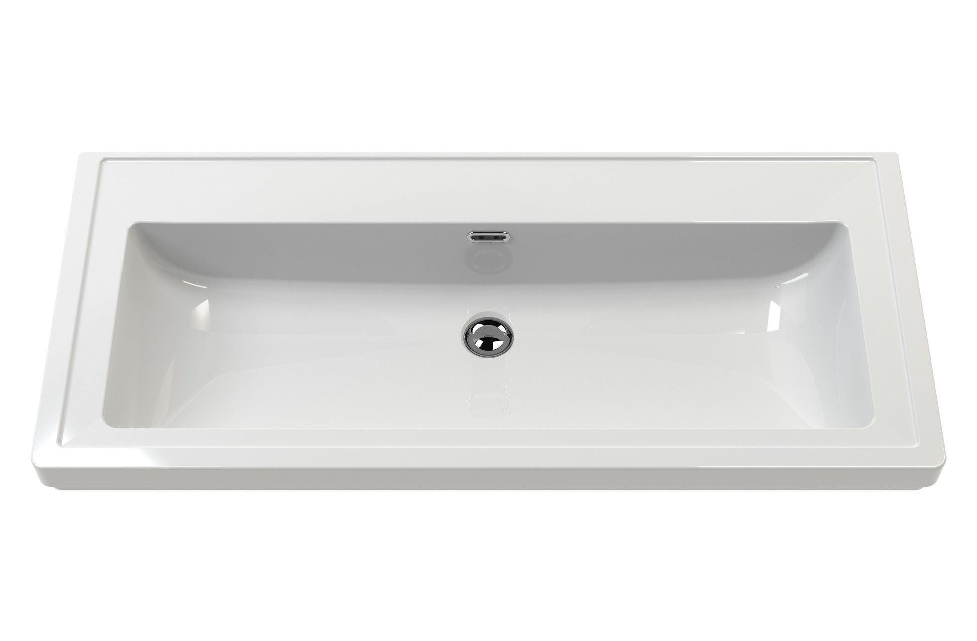 Bexley Floor Standing 1 Drawer Vanity & 0 Tap Hole Contemporary Fireclay Basin, 600mm - Cool Grey