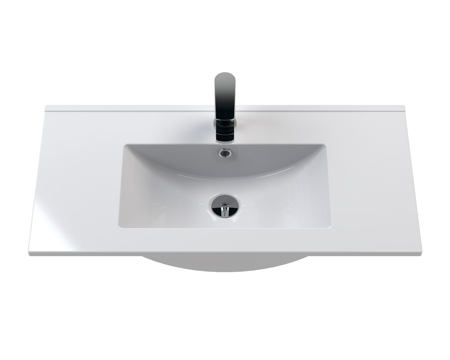 Hudson Reed Juno 600mm Wall Hung Single Drawer Vanity & Basin With Soft Close Drawers