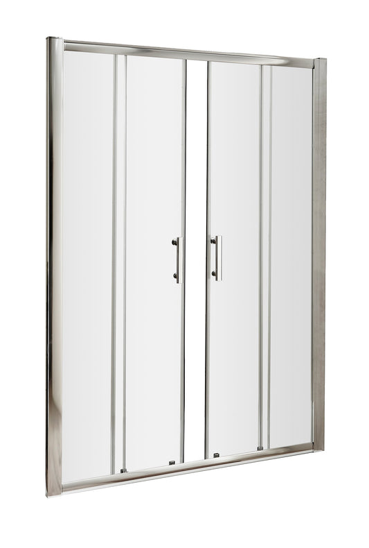 Pacific 1400mm Double Sliding Door 6mm Glass