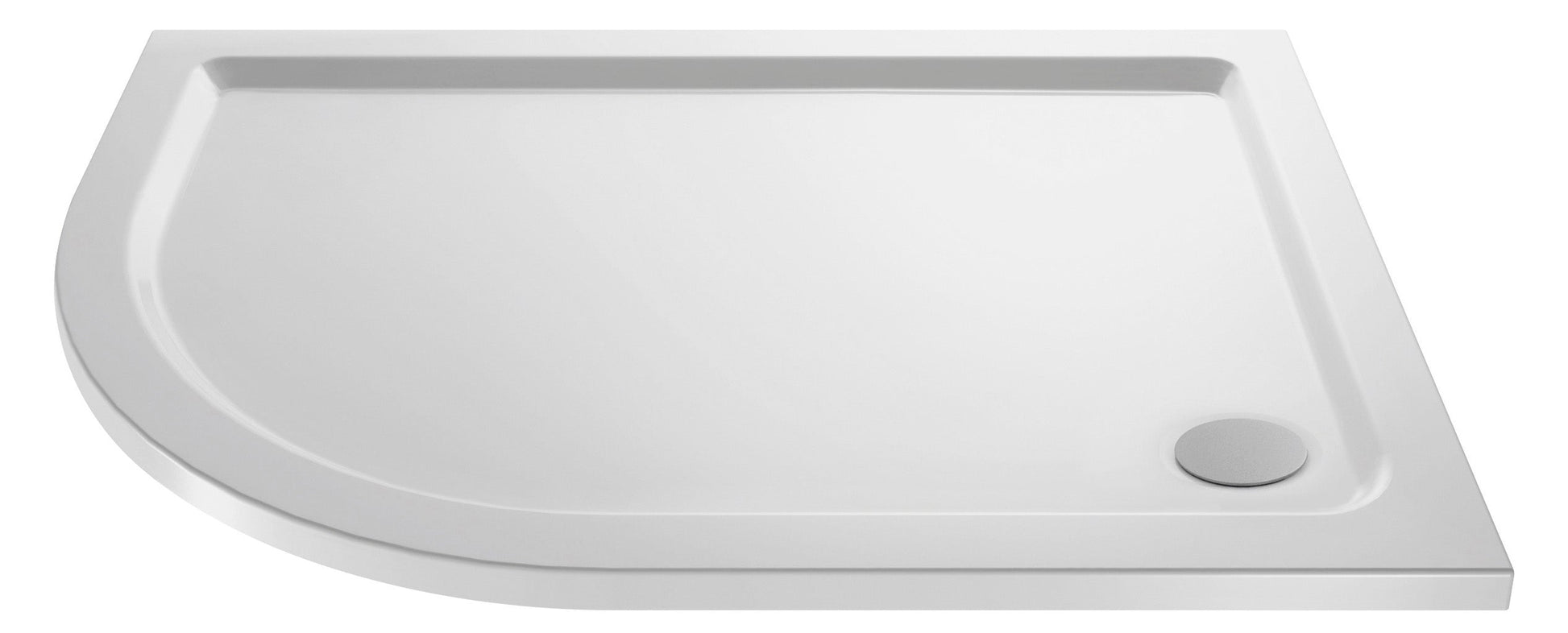 Offset Quadrant Slimline Shower Tray Left Hand 1200 x 800mm
