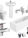 Melbourne Complete Bathroom Suite - 1700 x 700