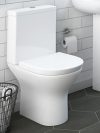 Orion Modern Short Projection Toilet + Soft Close Seat